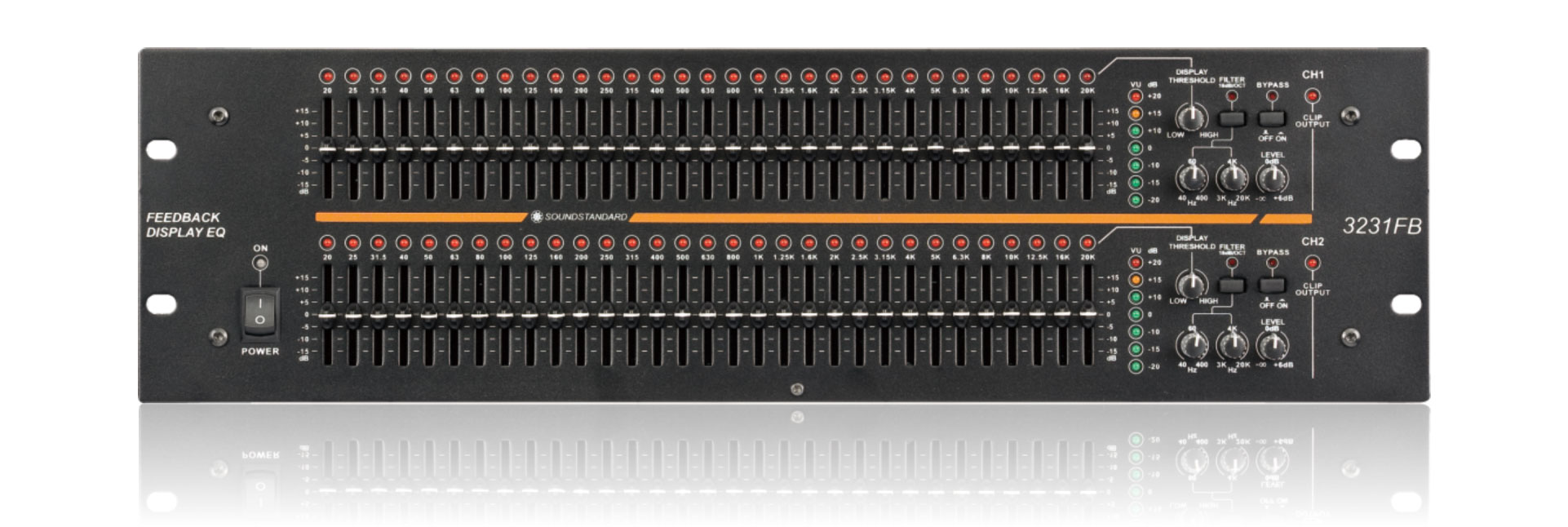 SOUND STANDARD 3231F グラフィックイコライザー RTA 付き 動作品 美品